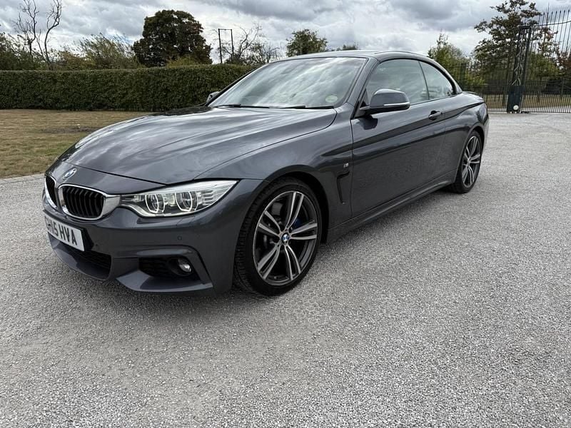 Grey Used 2015 BMW 428 M Sport Cabriolet | £12,995 (Good price) - Image 1/4