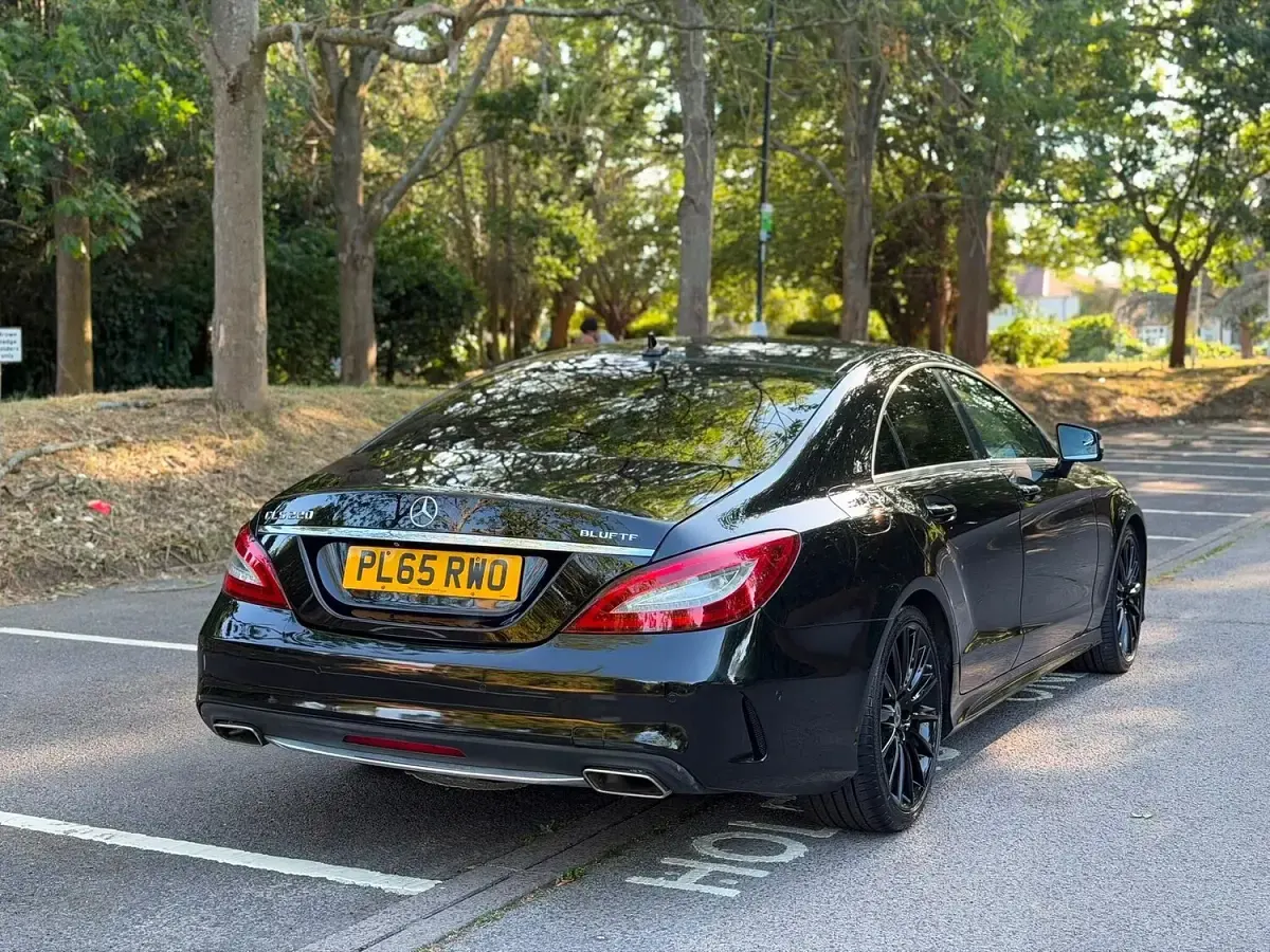 Used Mercedes CLS220 AMG Line Premium 2015 Black Coupe