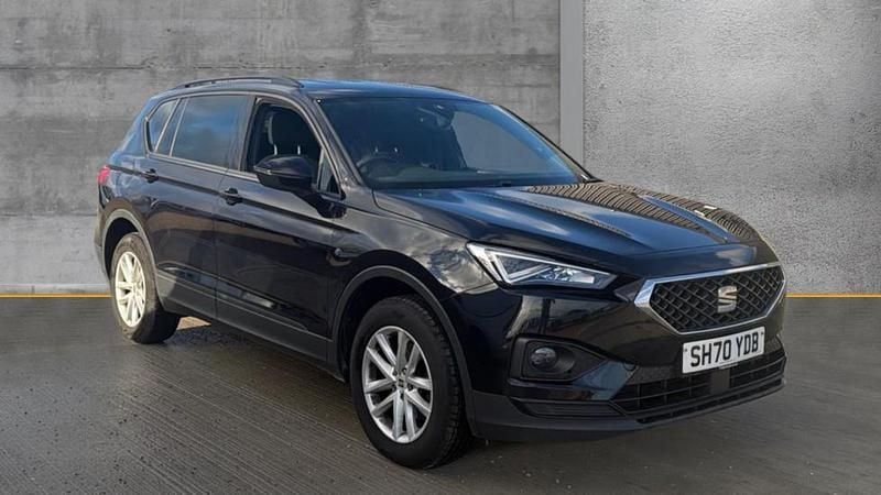 Black Used 2021 Seat Tarraco SE SUV | £15,980 (Fair price) - Image 1/4