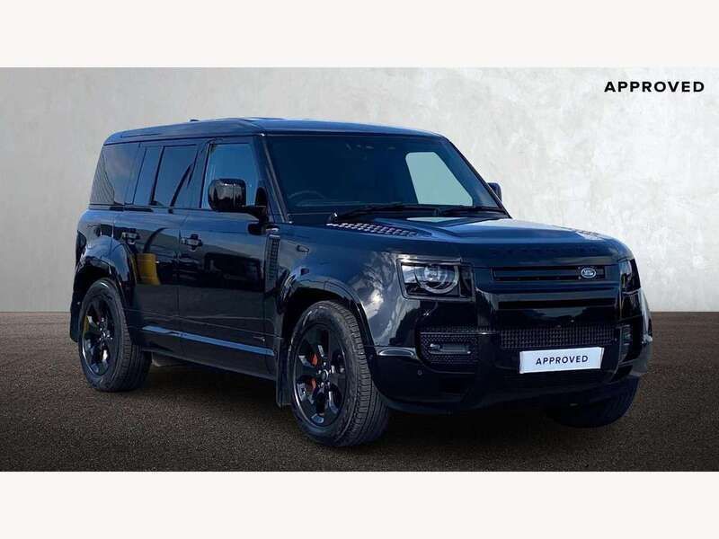 Black Used 2024 Land Rover Defender SUV | £67,995 (Expensive) - Image 1/4