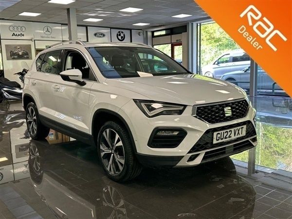 White Used 2022 Seat Ateca SE Technology SUV | £20,994 (Expensive) - Image 1/1