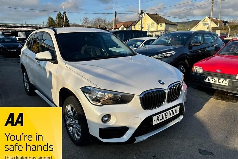 Used BMW X1 Sport Line 190 HP (139 kW) 2018 White SUV