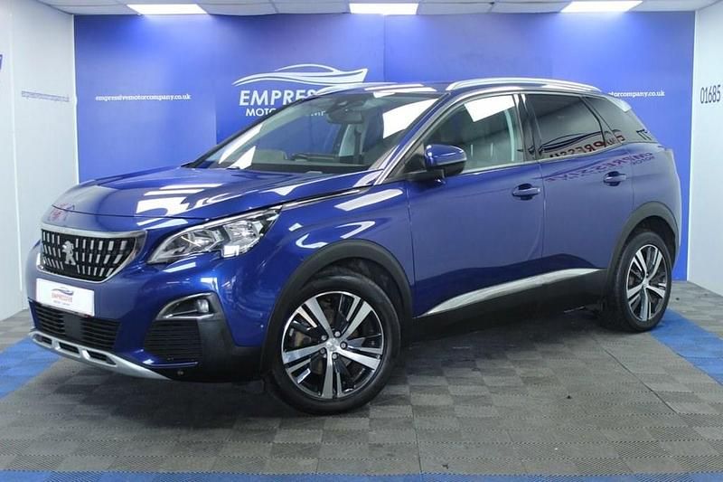 Used Peugeot 3008 Allure 130 HP (95 kW) 2018 Blue SUV