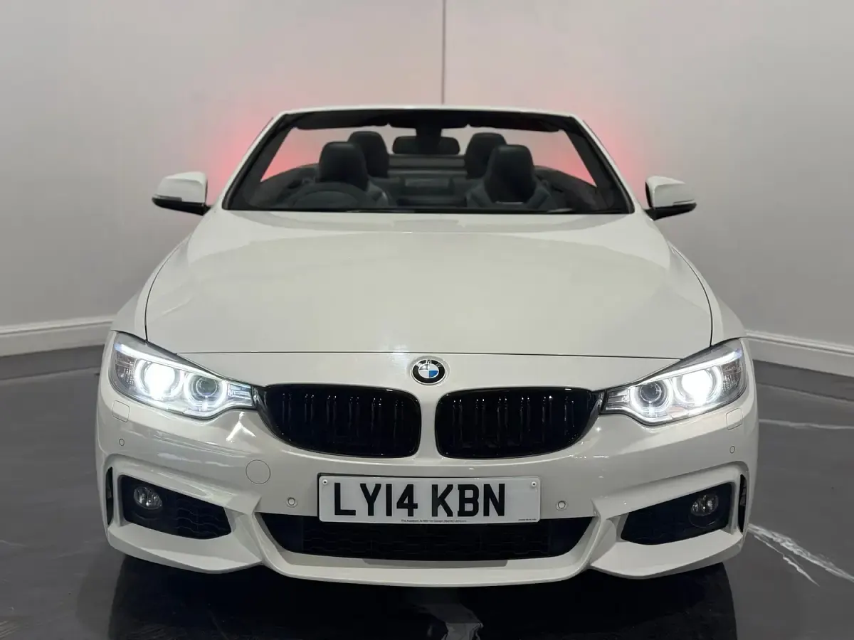 Used BMW 435 M Sport 306 HP (225 kW) 2014 White Cabriolet