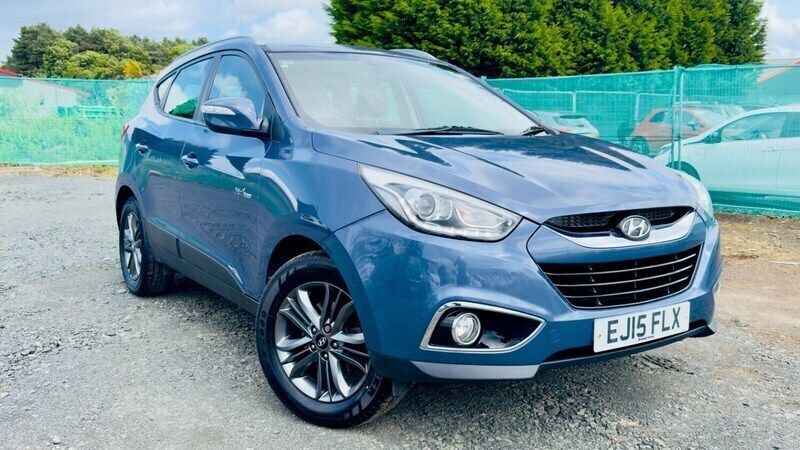 Blue Used 2015 Hyundai ix35 SE SUV | £5,795 (Fair price) - Image 1/4