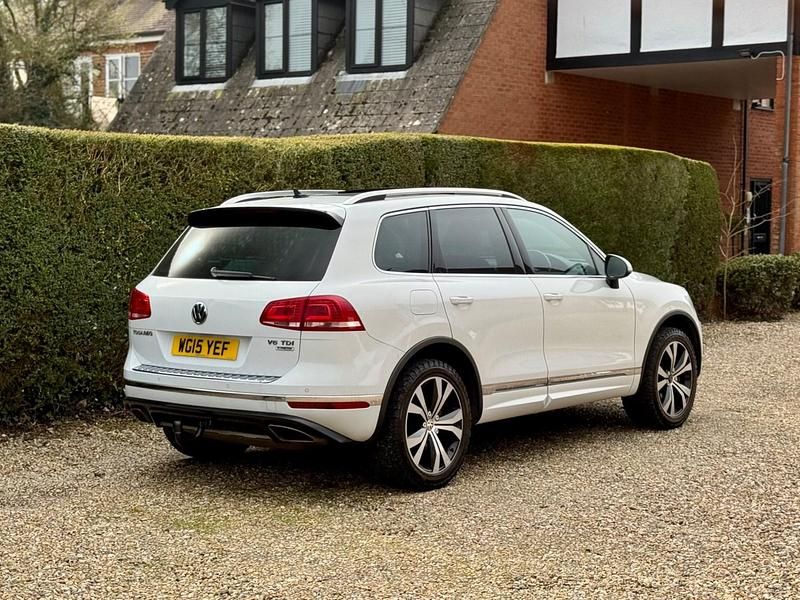 Used VW Touareg R-line 2015 White SUV