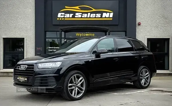 Used Audi Q7 S-Line 282 HP (207 kW) 2019 Black SUV
