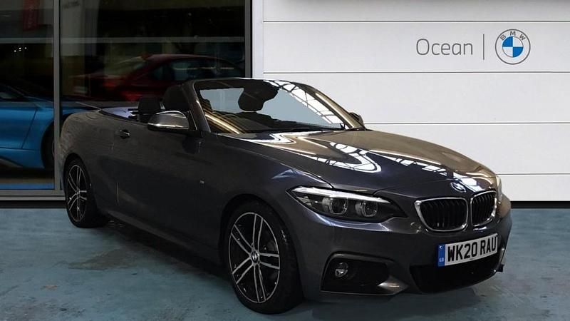 Grey Used 2020 BMW 218 M Sport Cabriolet | £16,950 (Fair price) - Image 1/4