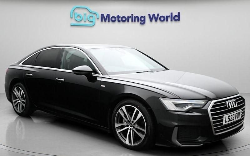 Used Audi A6 S-Line 204 HP (150 kW) 2021 Black Sedan