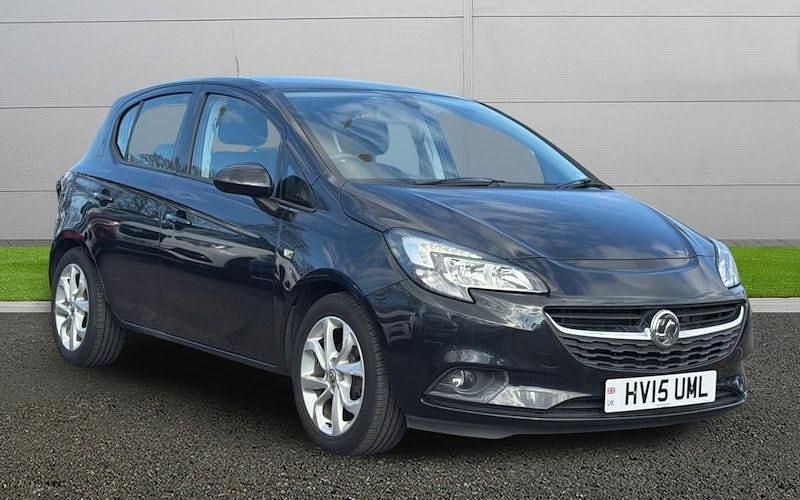 Used Vauxhall Corsa Excite 90 HP (66 kW) 2015 Black Hatchback