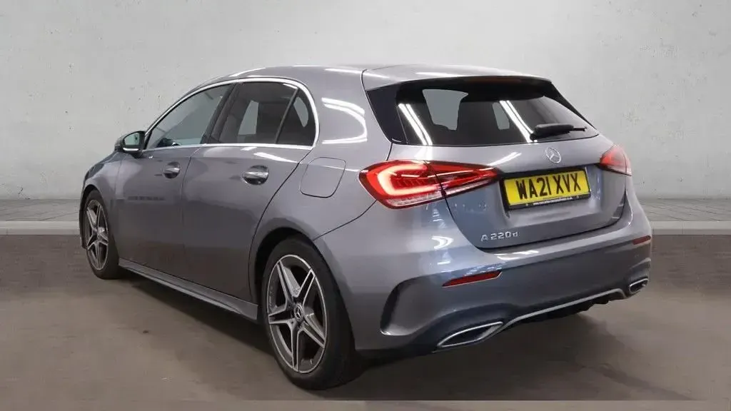 Used Mercedes A220 AMG line 190 HP (139 kW) 2021 Grey Hatchback