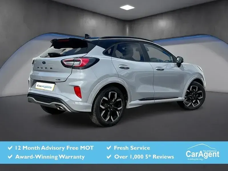 Begagnad Ford Puma ST-Line X 2022 Grå SUV