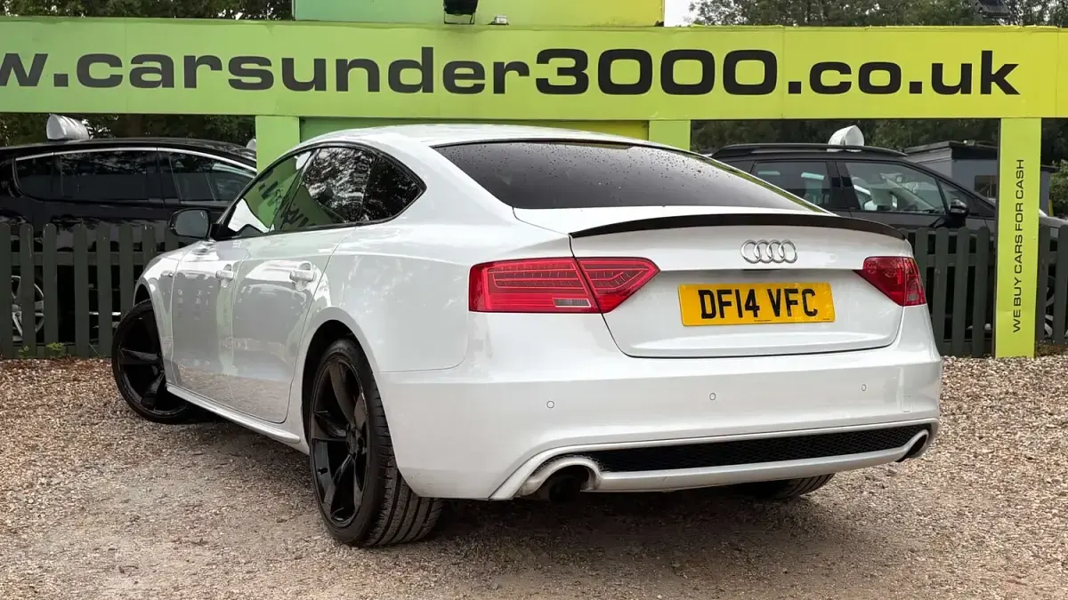 Used Audi A5 Black Edition 2014 White Coupe