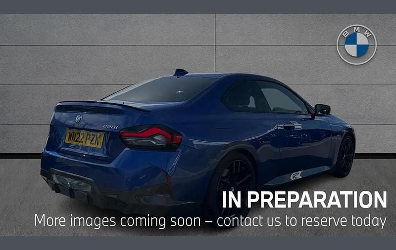 Used BMW 220 M Sport 181 HP (133 kW) 2022 Blue Coupe
