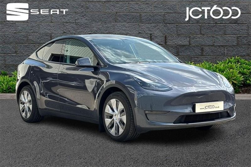 Grey Used 2022 Tesla Model Y Long Range SUV | £25,468 (Good price) - Image 1/4