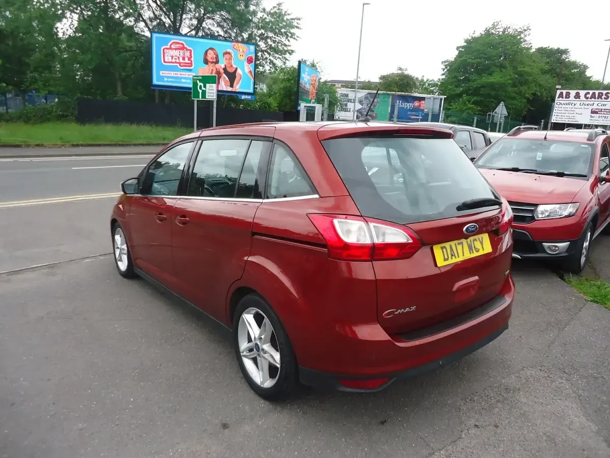 Used Ford Grand C-Max Titanium X 2017 Red MPV
