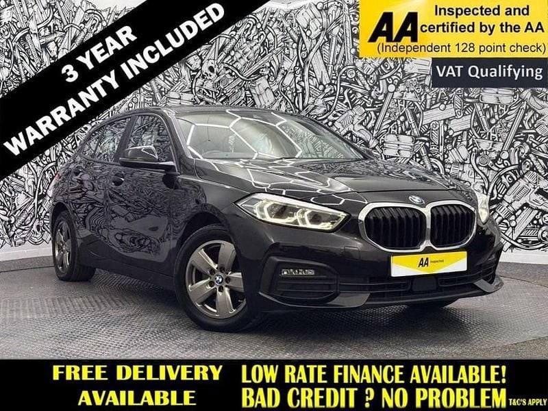 Black Used 2021 BMW 118 Comfort Edition Hatchback | £13,695 (Fair price) - Image 1/4
