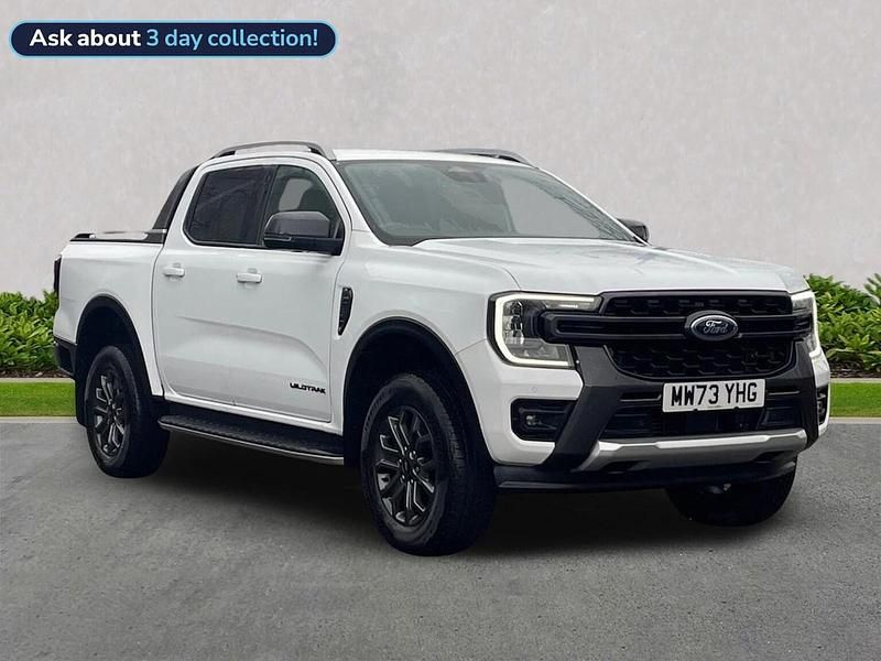 Used Ford Ranger Wildtrack 205 HP (150 kW) 2023 White Pickup