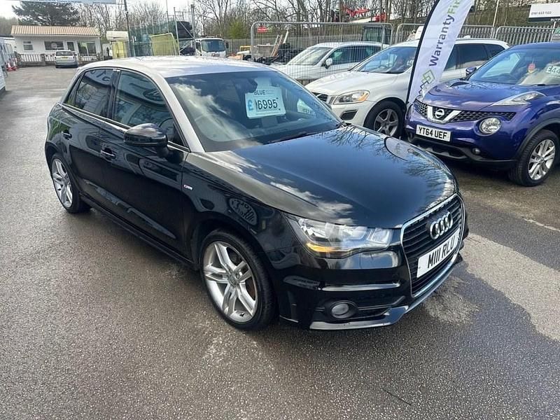 Begagnad Audi A1 S-Line 2014 Svart Halvkombi