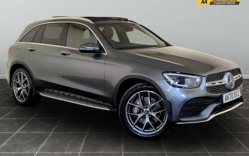 Grey Used 2020 Mercedes GLC300 AMG line Estate | £33,595 (Fair price) - Image 1/2