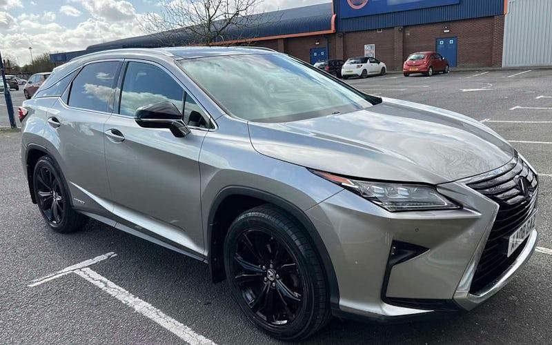 Used Lexus RX450h Sport Line 313 HP (230 kW) 2018 Silver SUV