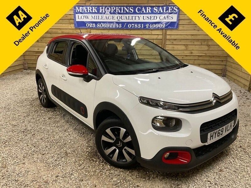 White Used 2019 Citroën C3 Flair Hatchback | £10,995 (A bit pricey) - Image 1/3