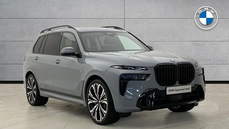 Grey Used 2025 BMW X7 M Sport SUV | £80,990 (Fair price) - Image 1/4