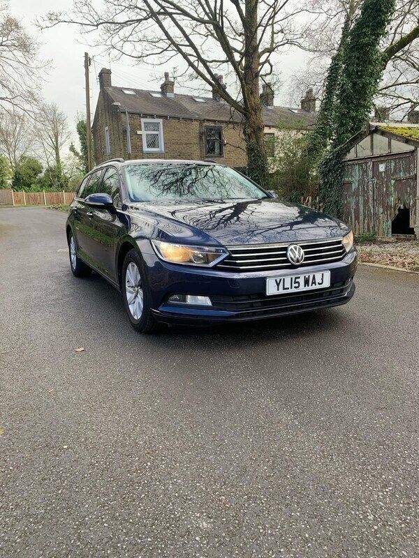 Blue Used 2015 VW Passat S Estate | £5,400 (A bit pricey) - Image 1/3