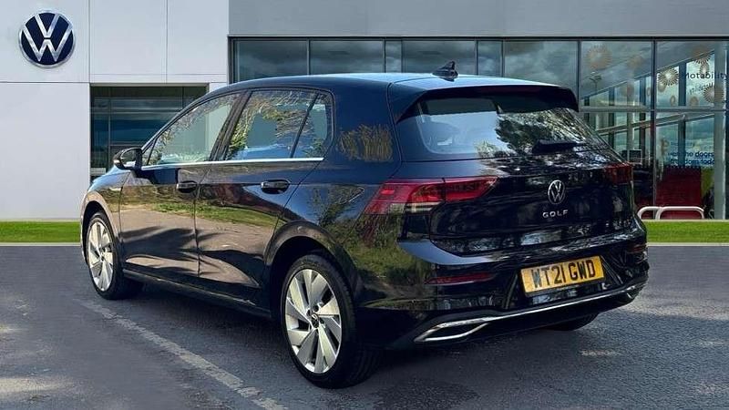 Used VW Golf VII Style 2021 Black Hatchback