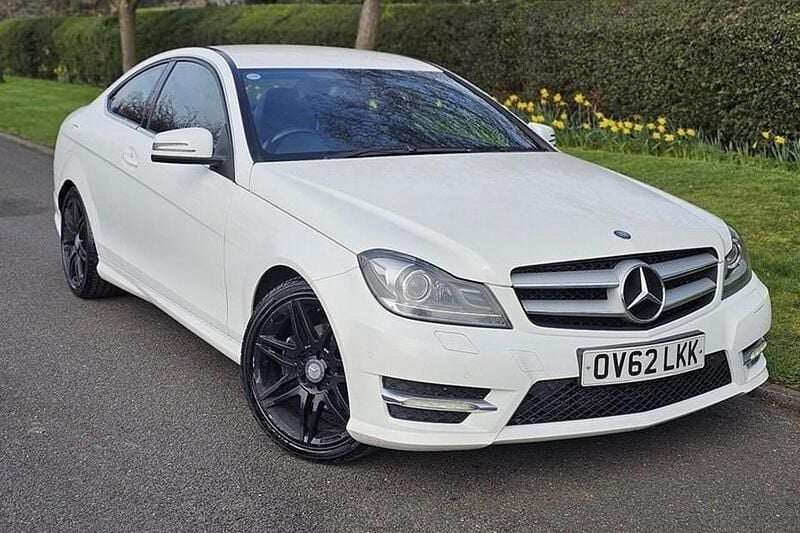 Used Mercedes C180 AMG 2012 White Coupe