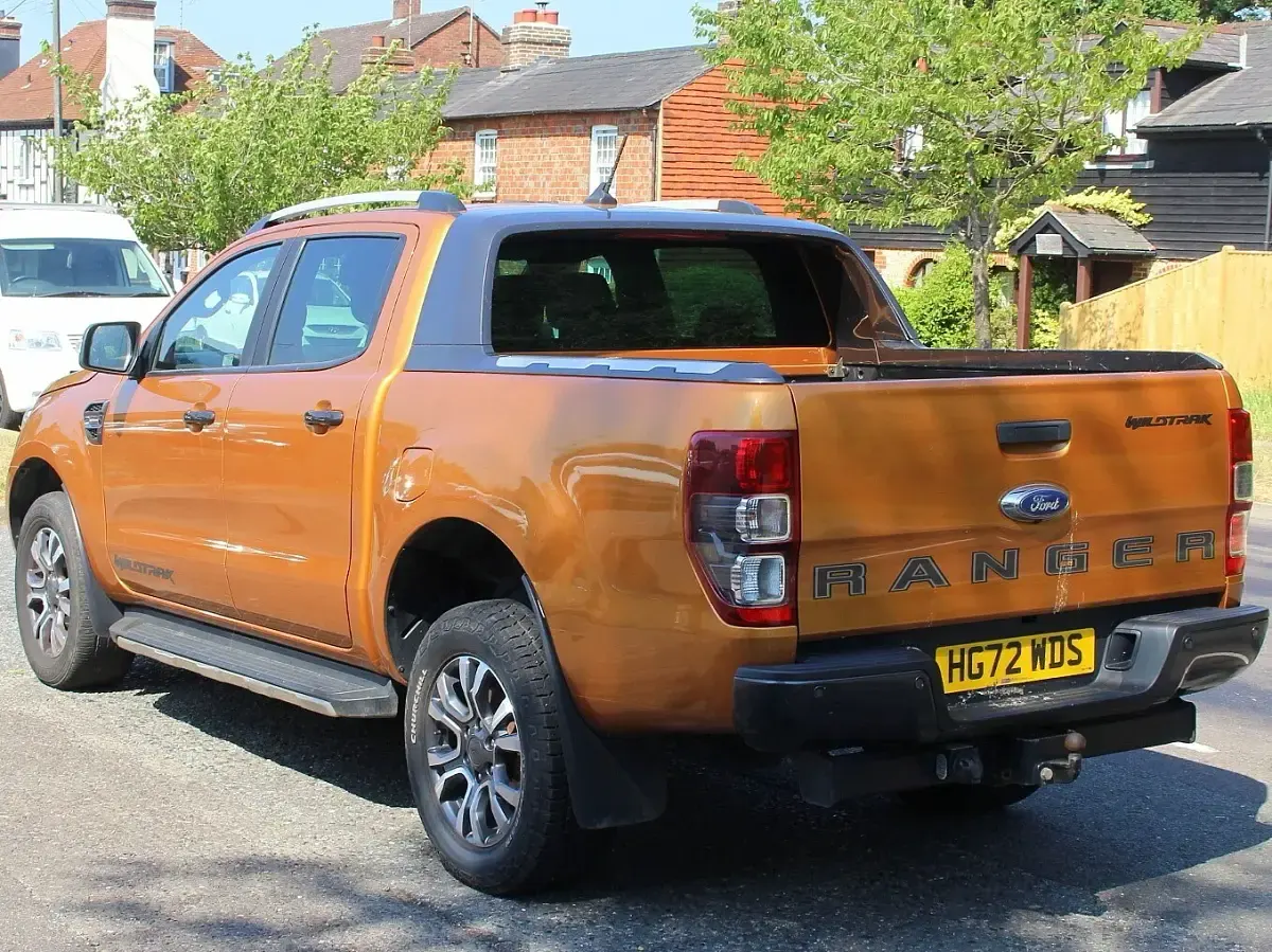 Used Ford Ranger Wildtrack 213 HP (156 kW) 2022 Orange Pickup