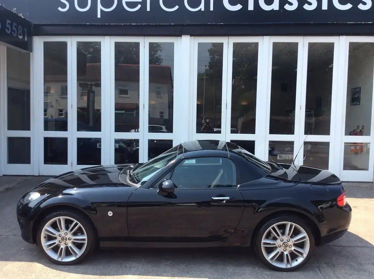 Used Mazda MX5 126 HP (92 kW) 2010 Black Cabriolet