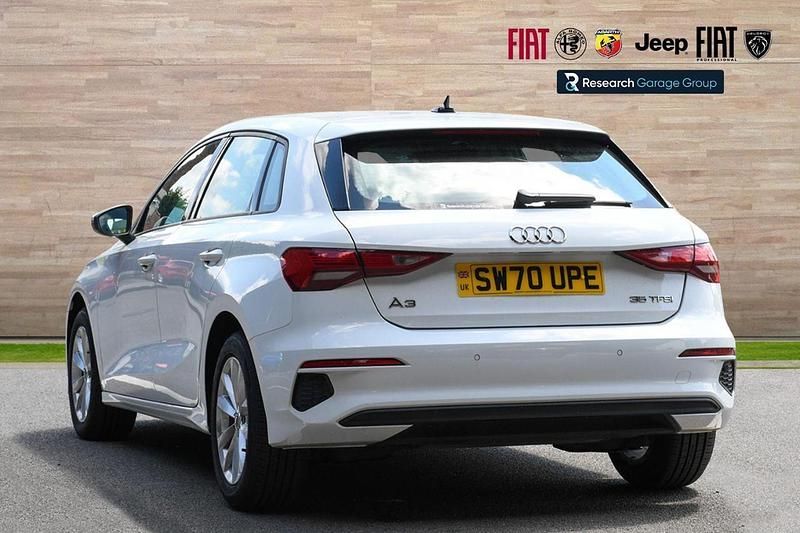 White Used 2020 Audi A3 Sportback Design Hatchback | £13,396 (Fair price) - Image 1/4