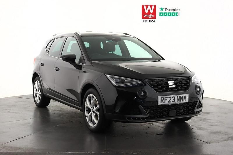 Black Used 2023 Seat Arona FR SUV | £16,799 (Fair price) - Image 1/4