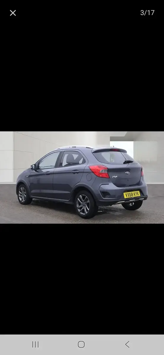 Used Ford Ka Plus Active 85 HP (62 kW) 2018 Grey Hatchback