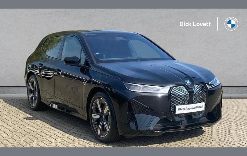 Black Used 2023 BMW iX M Sport SUV | £39,555 (Good price) - Image 1/4