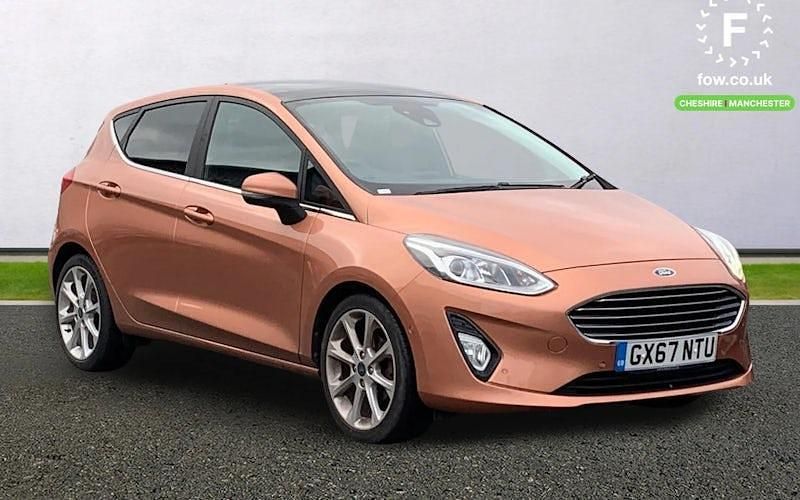 Used Ford Fiesta Titanium 101 HP (74 kW) 2018 Bronze Hatchback