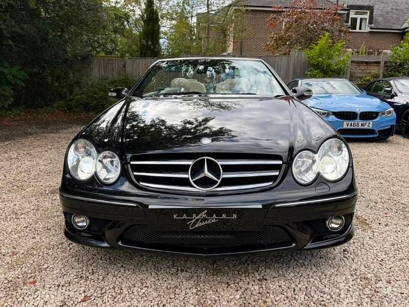 Used Mercedes CLK280 2009 Black Cabriolet