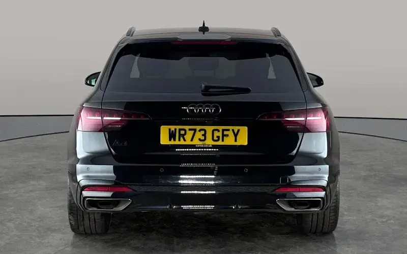 Used Audi A4 Black Edition 150 HP (110 kW) 2023 Black Estate