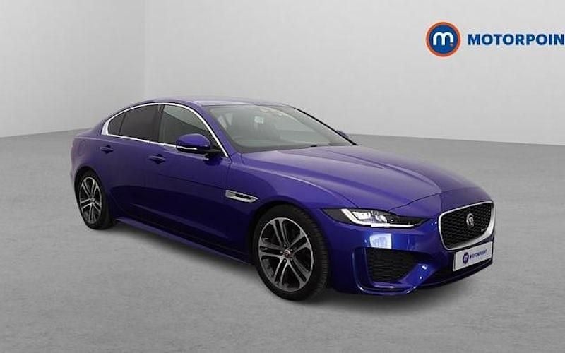 Blue Used 2019 Jaguar XE R-Dynamic Sedan | £17,049 (Fair price) - Image 1/4