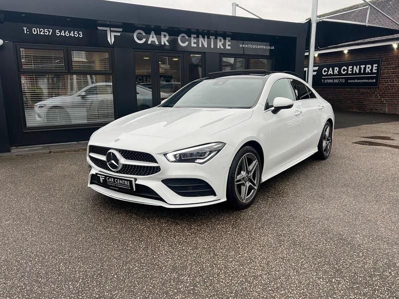 Used Mercedes CLA220 AMG Line Premium Plus 190 HP (139 kW) 2021 White Sedan