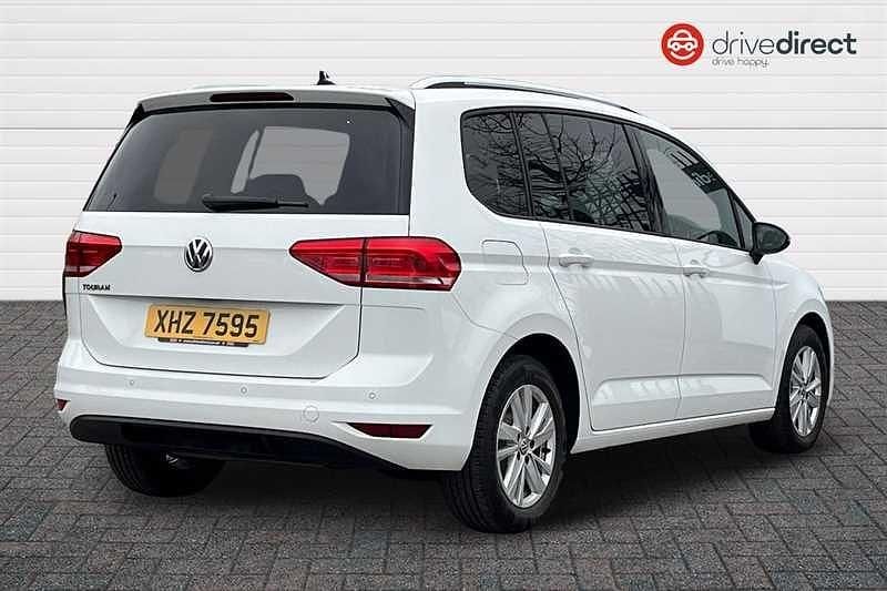 Used VW Touran Family 150 HP (110 kW) 2020 White MPV