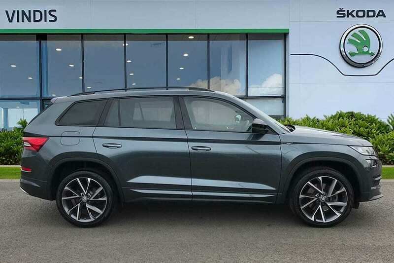 Used Skoda Kodiaq SportLine 190 HP (139 kW) 2021 Grey SUV