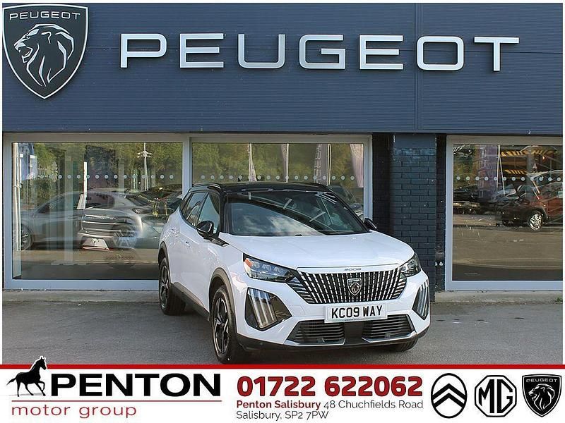 White Used 2023 Peugeot 2008 GT SUV | £20,490 (Fair price) - Image 1/3