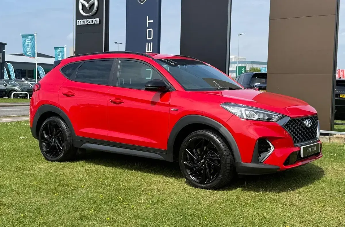 Used Hyundai Tucson N Line 175 HP (128 kW) 2020 Red SUV