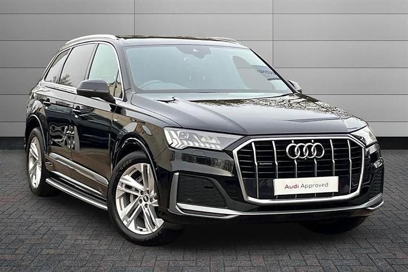 Used Audi Q7 S-Line 286 HP (210 kW) 2021 Mythos black SUV