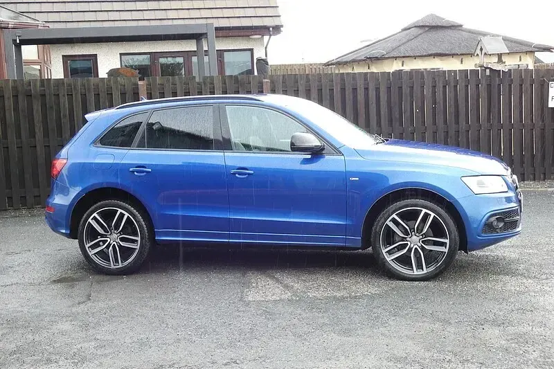 Used Audi Q5 S-line plus 190 HP (139 kW) 2016 Blue SUV