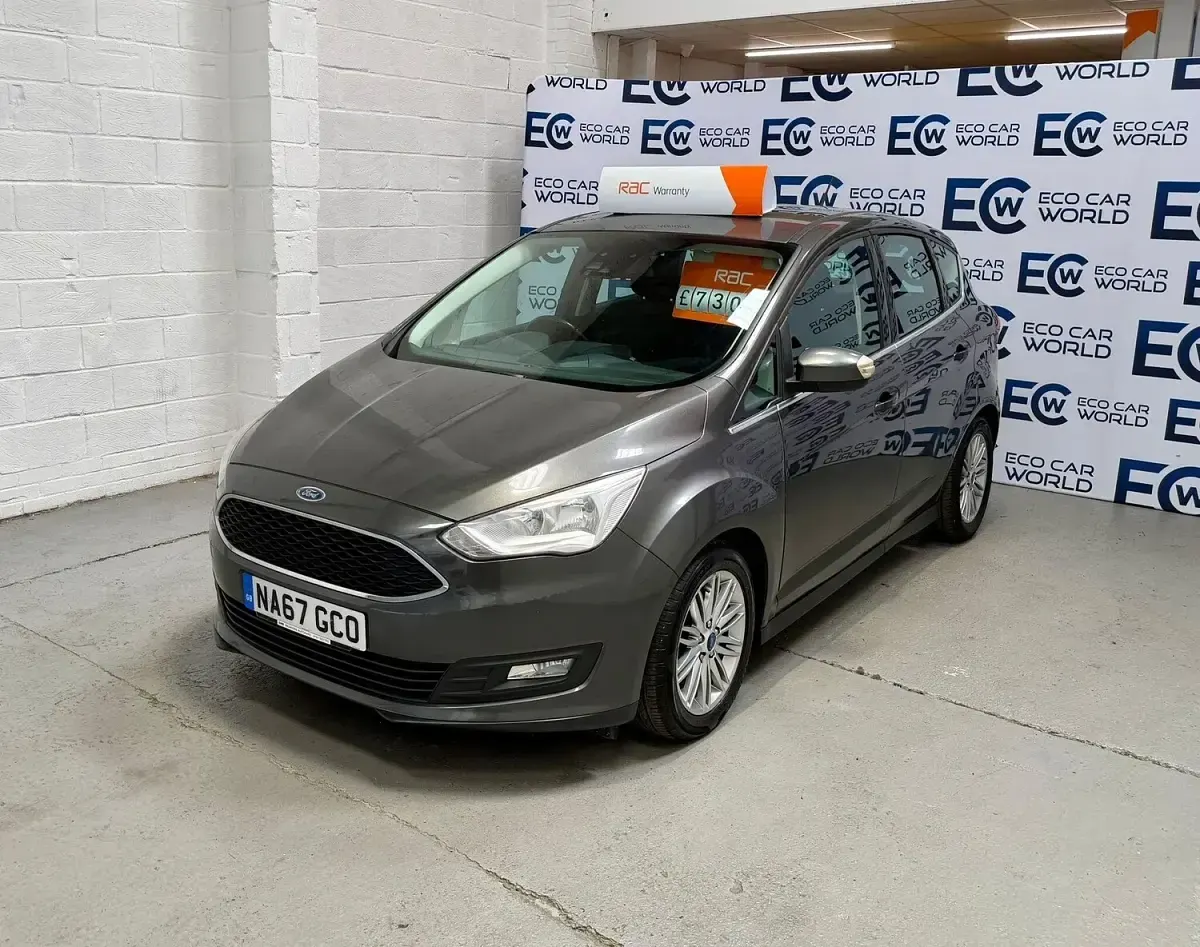 Used Ford C-MAX Zetec 125 HP (91 kW) 2017 Grey MPV