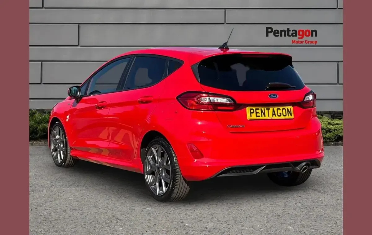 Used Ford Fiesta ST-Line 99 HP (72 kW) 2023 Red Hatchback