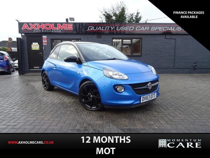 Used Vauxhall Adam 2017 Blue Hatchback